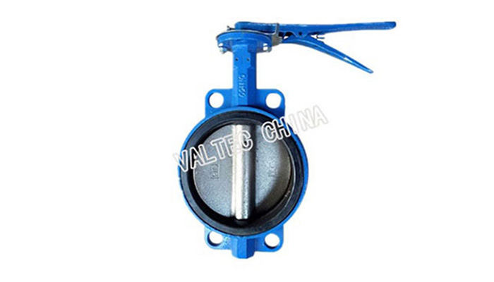 DI Body Malleable Handle Wafer Butterfly Valve
