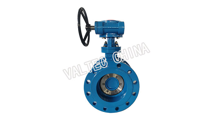Double Eccentric Flanged butterfly valve
