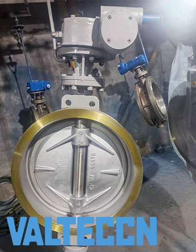 triple eccentric butterfly valve